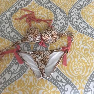 Leopard bikini size medium