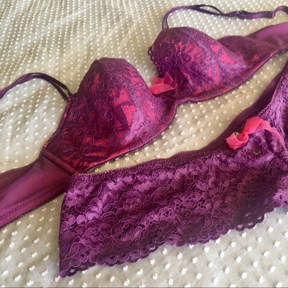 B Tempt'd Matching Bra + Cheeky Thong