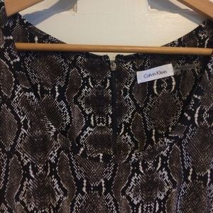 Calvin Klein Snake print jumpsuit