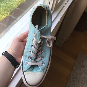 Baby Blue Converse