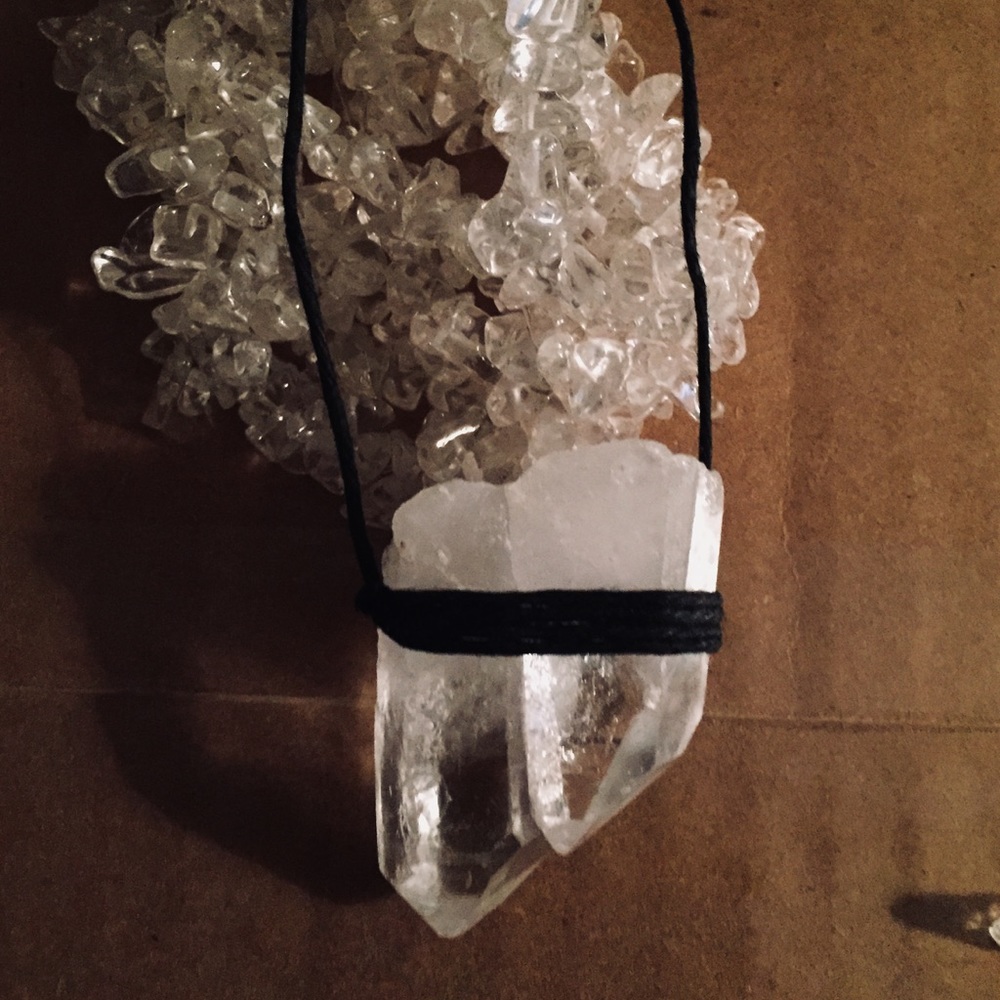 Quartz Crystal Necklace