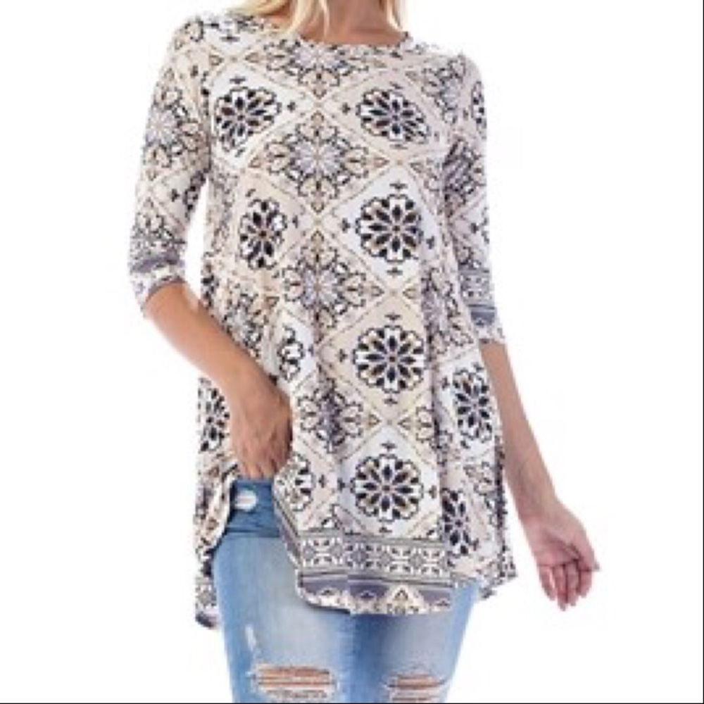 The Anna Tunic Blouse