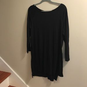 Old Navy Classic Black T-Shirt Tunic