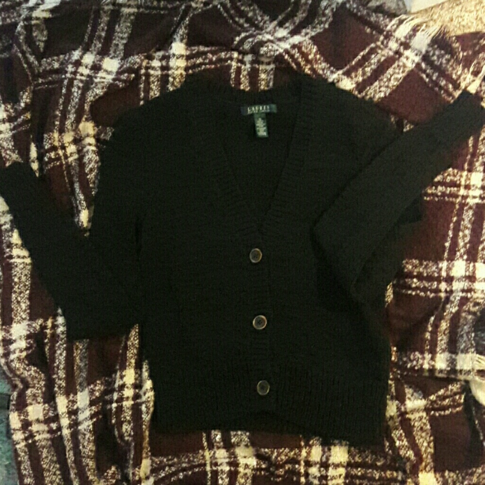 Ralph Lauren knit sweater , black