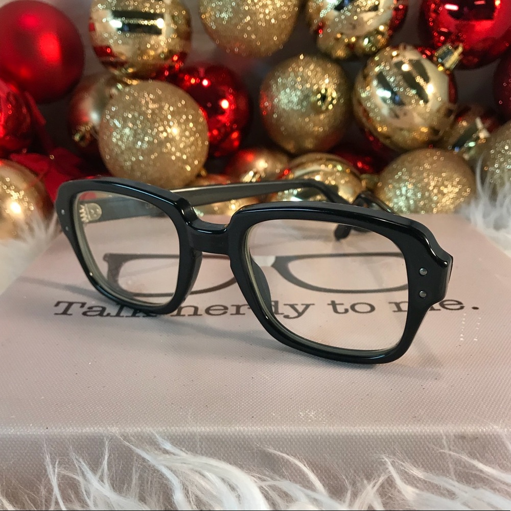 1950’s USS Black Eyeglasses 4 1/2 - 5 3/4  50/22