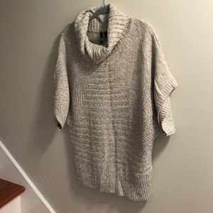 Cream/Tan Cowlneck Sweater