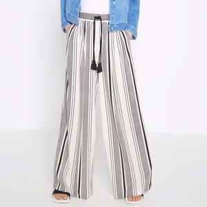 Zara wide leg palazzo trousers