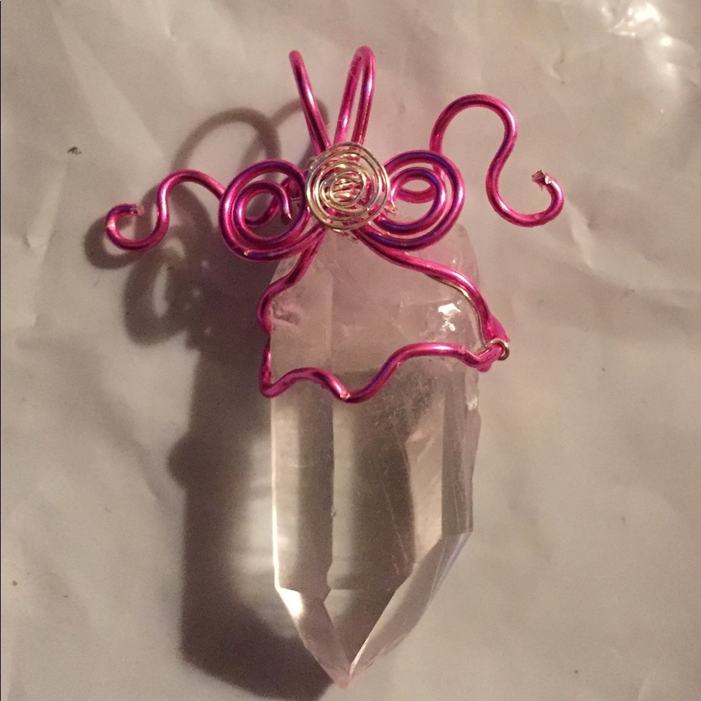 Quartz Crystal Pendant.