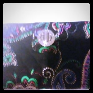 Vera Bradley Turn Lock Wallet Kiev Paisley