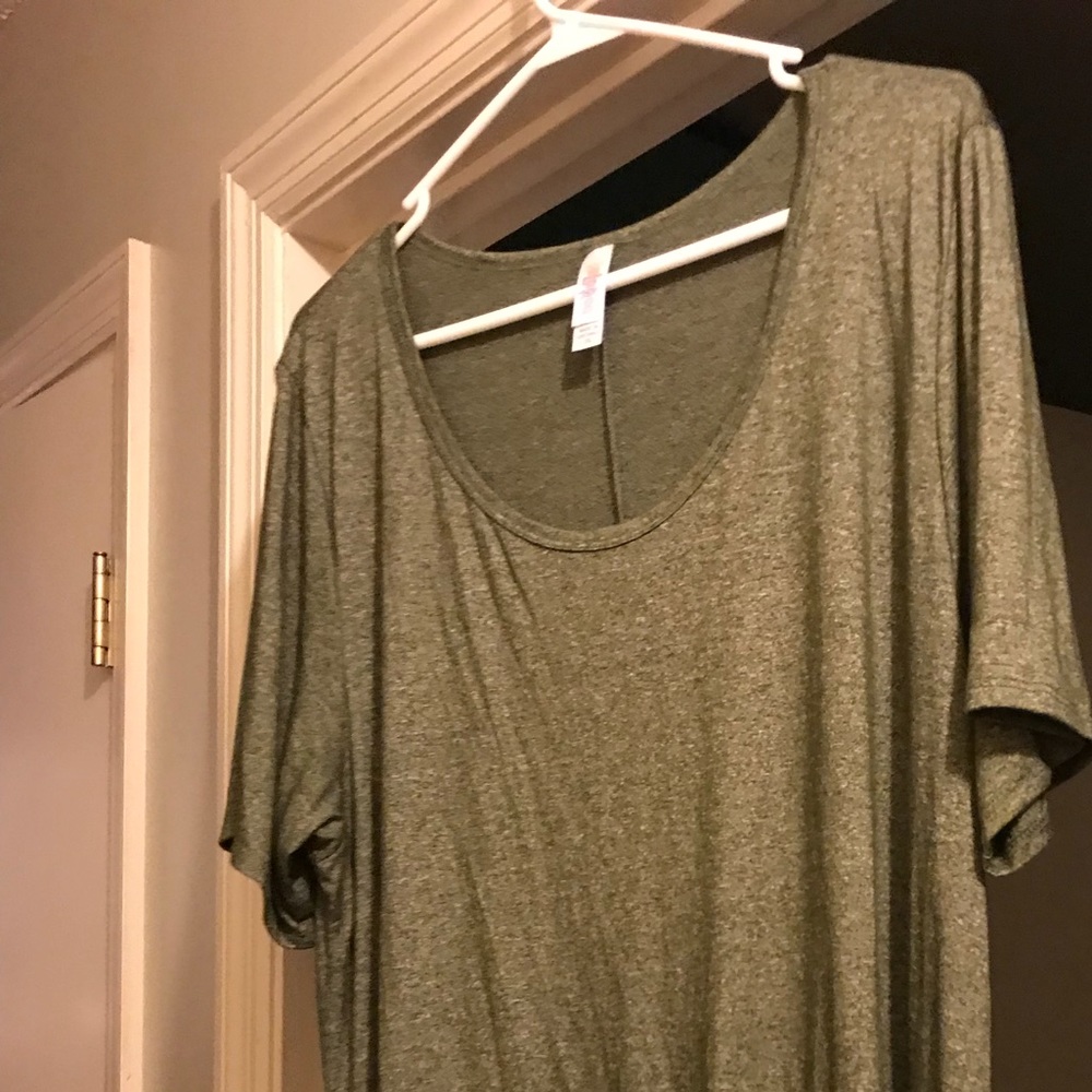 Lularoe 2xl Perfect T Green