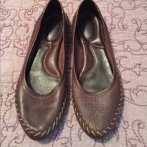 Brown Born flats - size 9.5