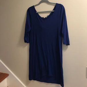 Zara 3/4 Sleeve T-shirt Dress