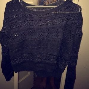 Grey fall sweater