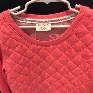 Girls (size M) Cat & Jack pink sweatshirt