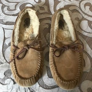 Size 10 UGG  Slippers/Moccasins. Great condition
