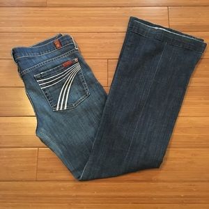 7 For All ManKind Dojo Medium Denim Wash Jeans