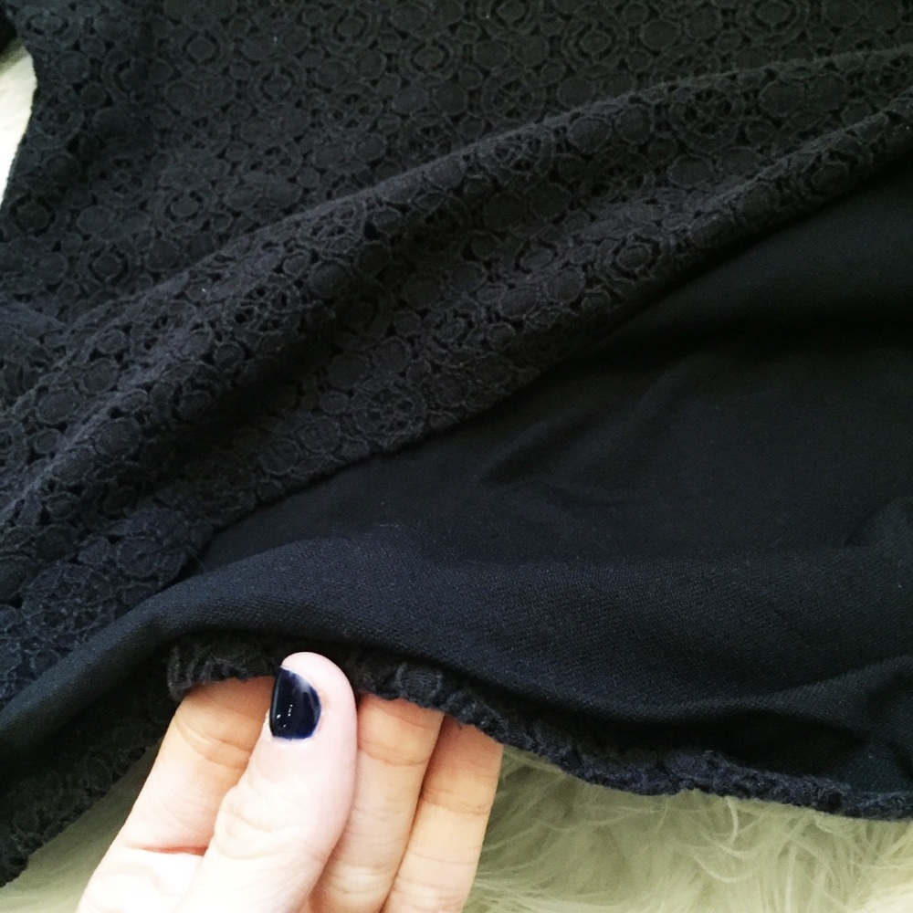 Black Lace Top - Picture 5 of 8