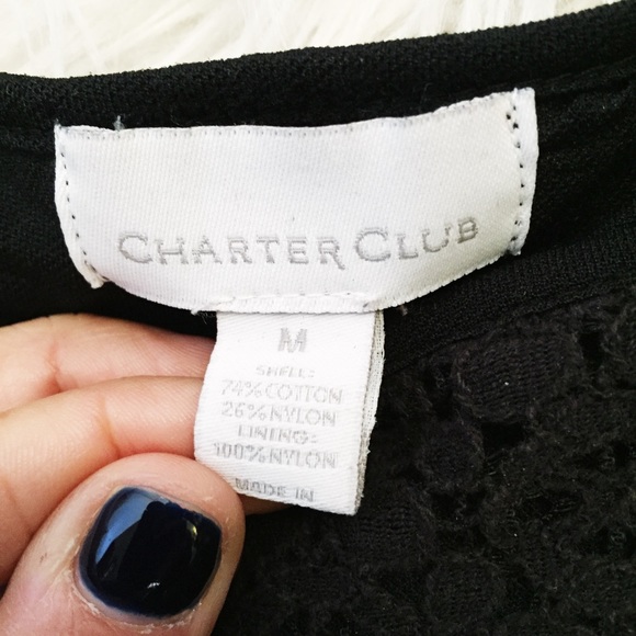 Black Lace Top - Picture 7 of 8