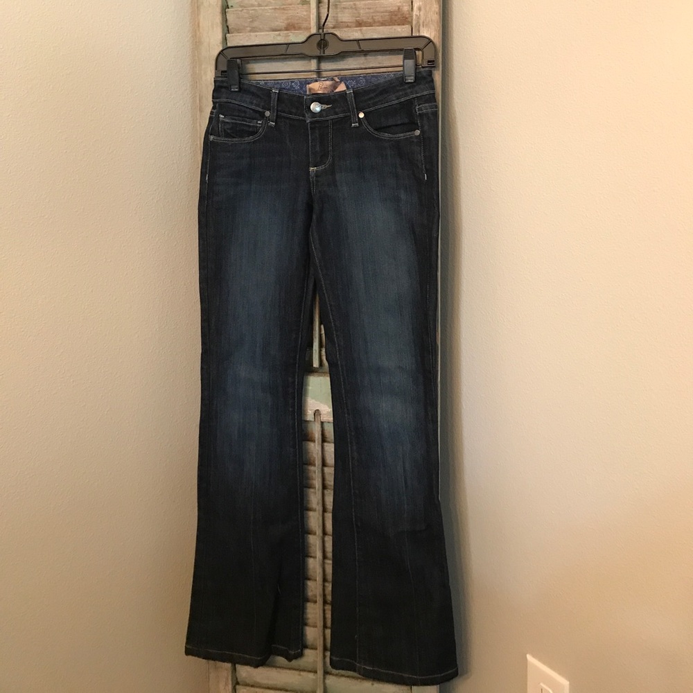 PAIGE Transcend Skyline Bootcut Jeans