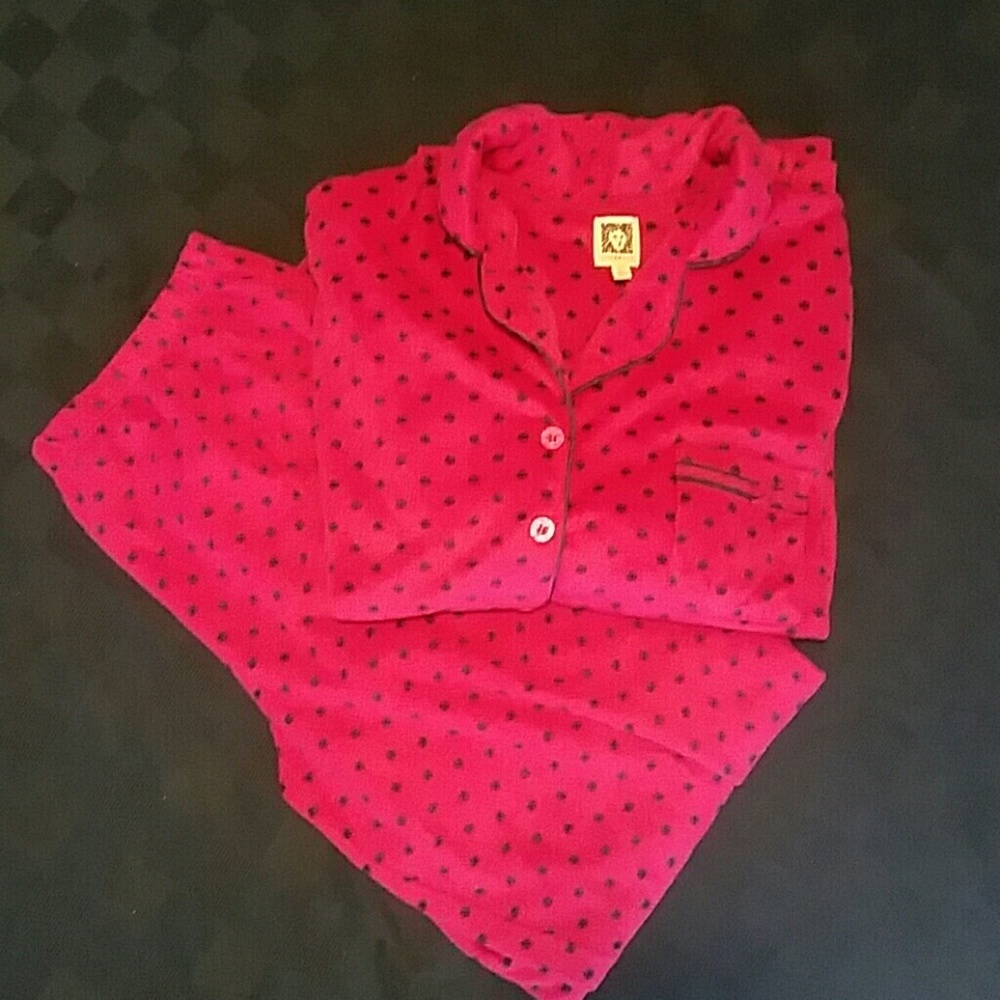 Pink PJ set