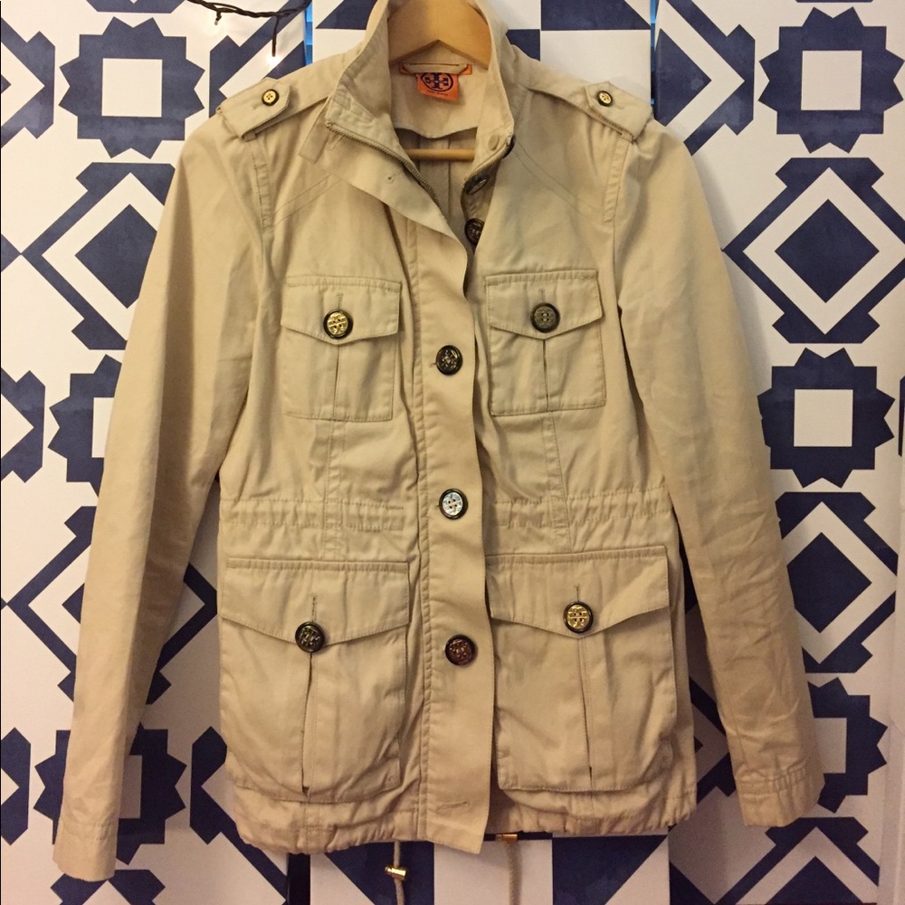 Tory Burch Khaki Coat