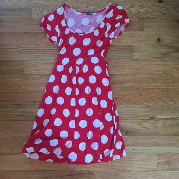 Polka dots dress from Italy (small) - Picture 3 of 4
