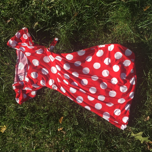 Polka dots dress from Italy (small) - Picture 4 of 4