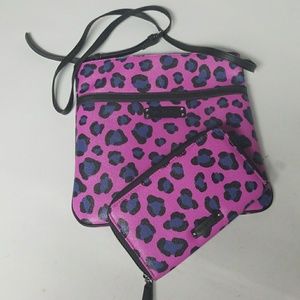 Vera Bradley Leopard print Crossbody and Wallet