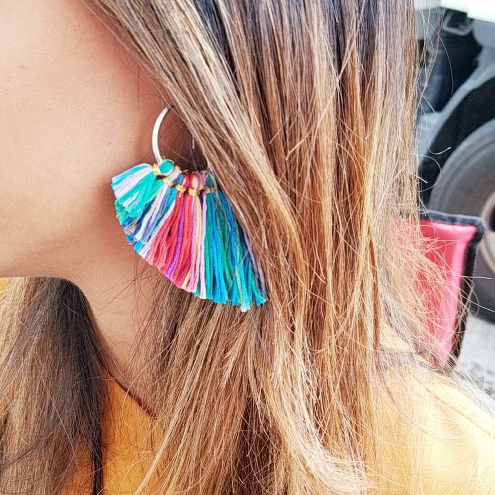 Rainbow earrings  🌈