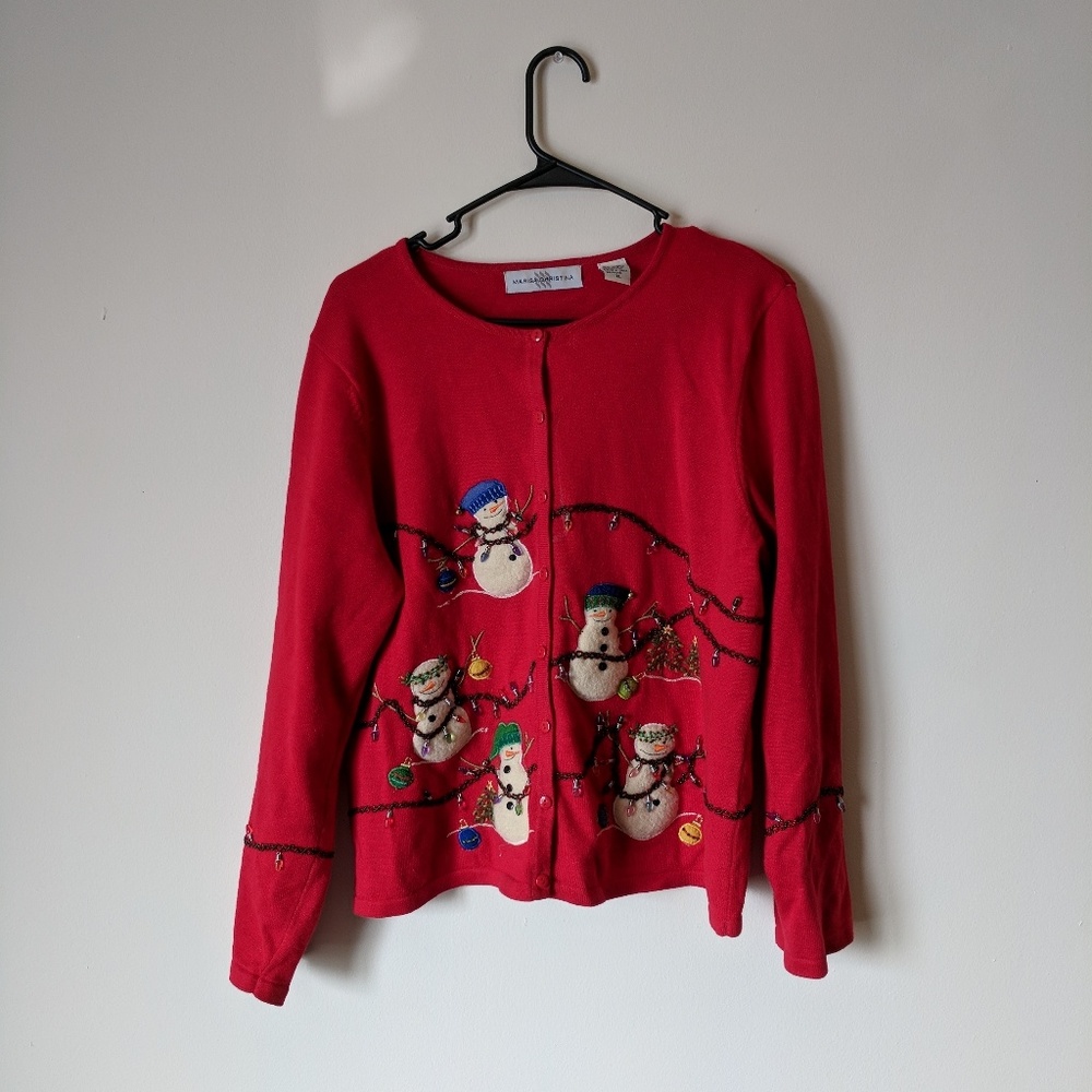 Maria Christina Christmas Sweater!❄️☃️🎄🎀