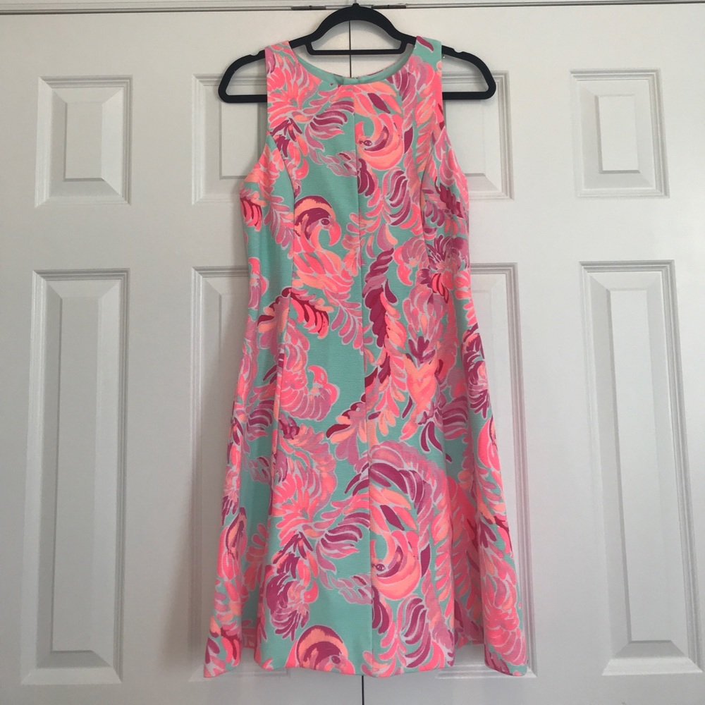 NWT - Lilly Pulitzer flamingo dress