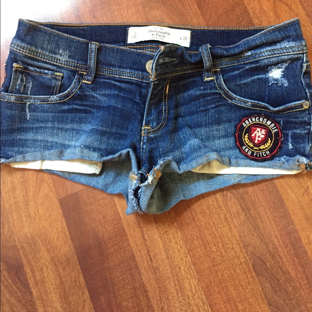 Abercrombie denim shorts