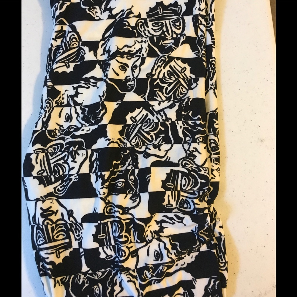 LulaRoe TC Frankenstein Leggings Halloween