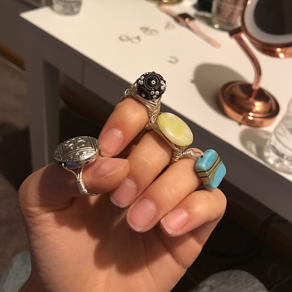 Homemade rings