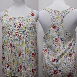 Floral tank top