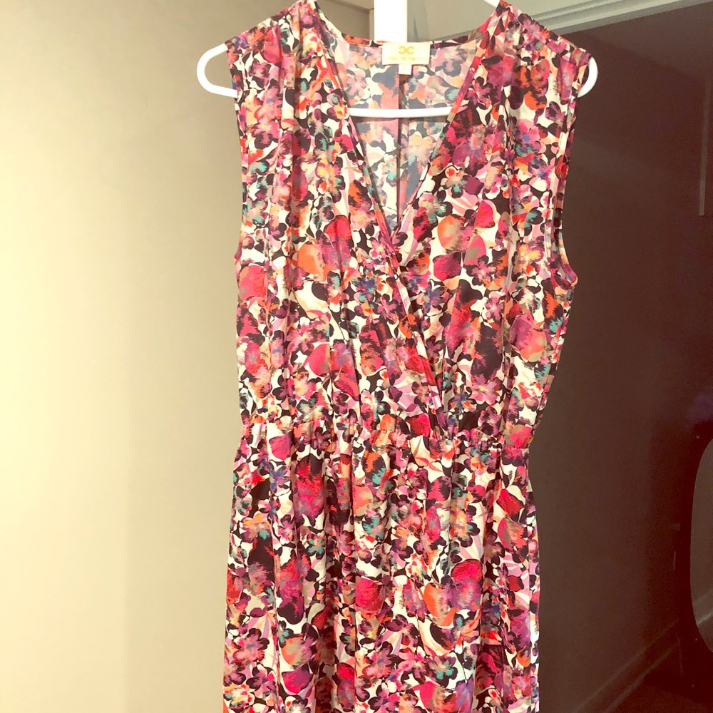 Summer floral dress (size L)