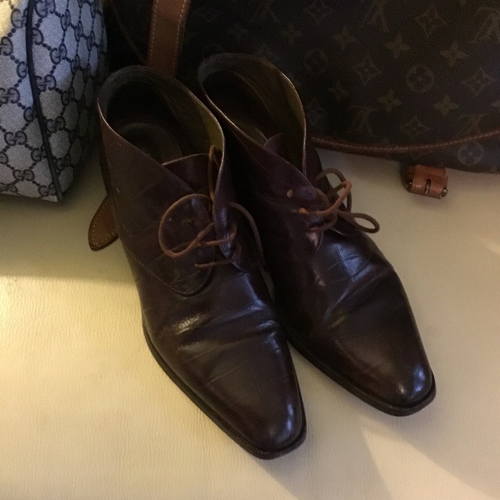 Crocodile boots