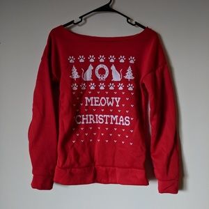 Very soft Meowy Christmas Sweater PAY DAY SALE
