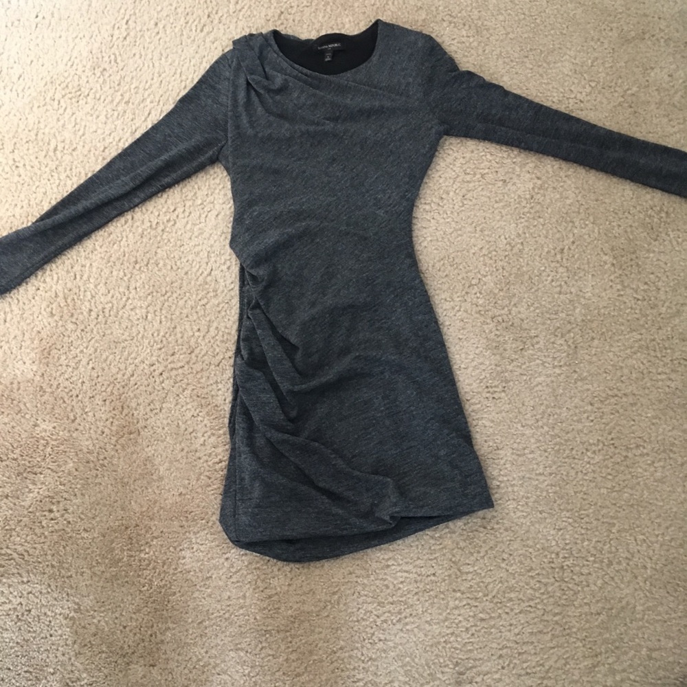 Banana Republic gray dress S