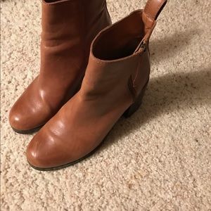 Brown ankle boots