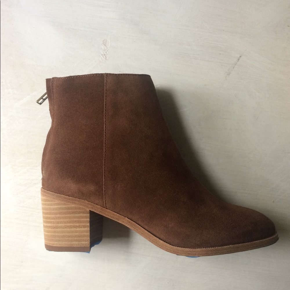 Madewell The Pauline Boot in Suede