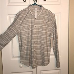 NWT - lululemon Long Sleeve Button Down Shirt