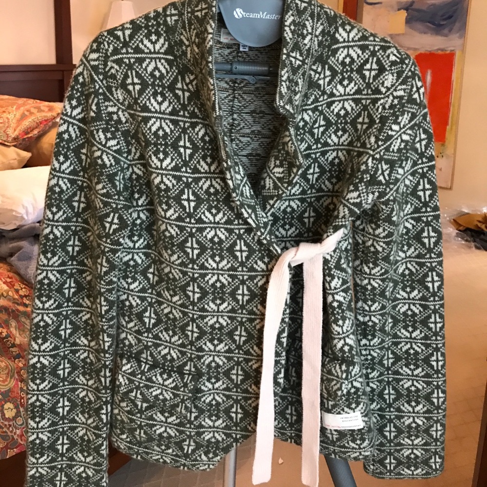 Odd molly wool sweater jacket - gorgeous and warm