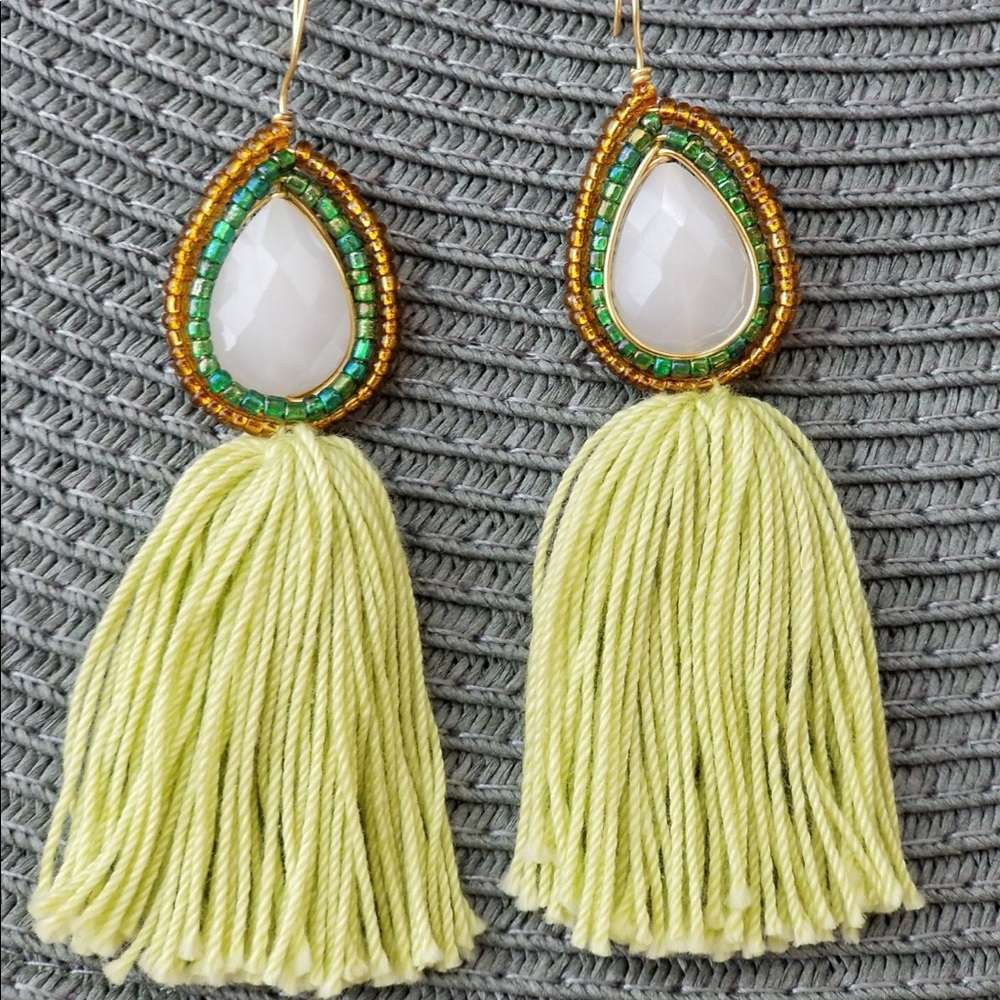 Mint earrings 🌱