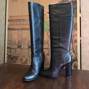 Banana Republic Black Leather Boots