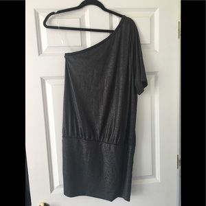 DKNY one sleeved Mini dress-  NWOT