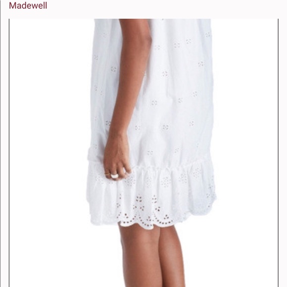 NWT Madewell “Eyelet Garden Dress” - Picture 2 of 7