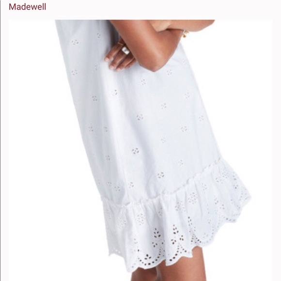 NWT Madewell “Eyelet Garden Dress” - Picture 3 of 7