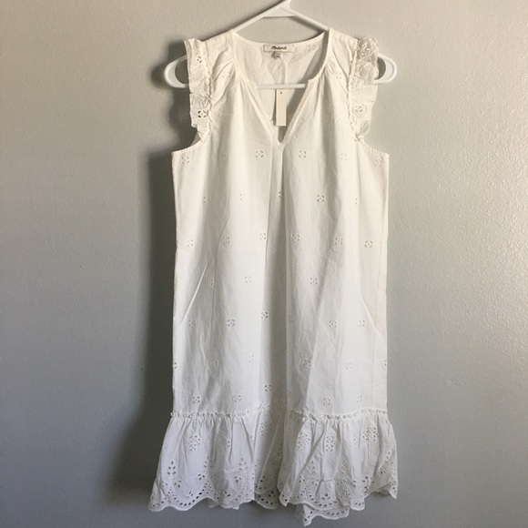 NWT Madewell “Eyelet Garden Dress” - Picture 4 of 7