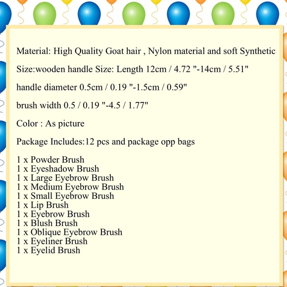 π 12pics makeup blushes set - Picture 3 of 3